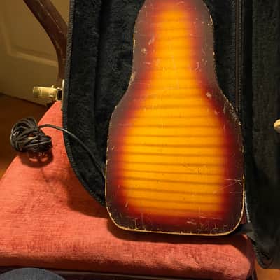 Kamico Vintage lap steel guitar 50s - Sunburst image 8