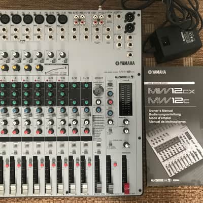 Yamaha USB 12 Channel Mixer MW12CX + Manual + Power Cord image 4