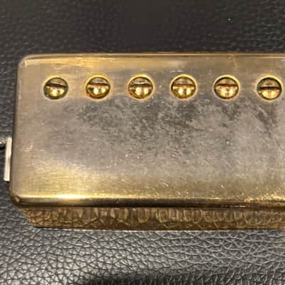 Gibson Tim Shaw PAF Reissue Humbucker 1982 - Gold - Ink Stamp 392 682 image 1