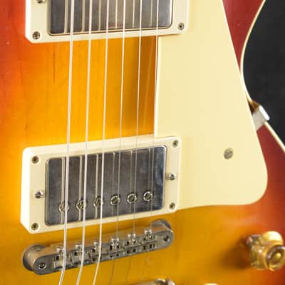 Gibson Murphy Lab 1958 Les Paul Standard Washed Cherry Sunburst Ultra Light Aged image 5