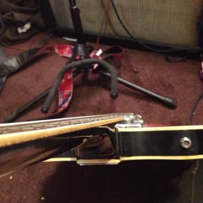 Sekova Semi Hollow Mid 60s Red Burst Electric Guitar image 6