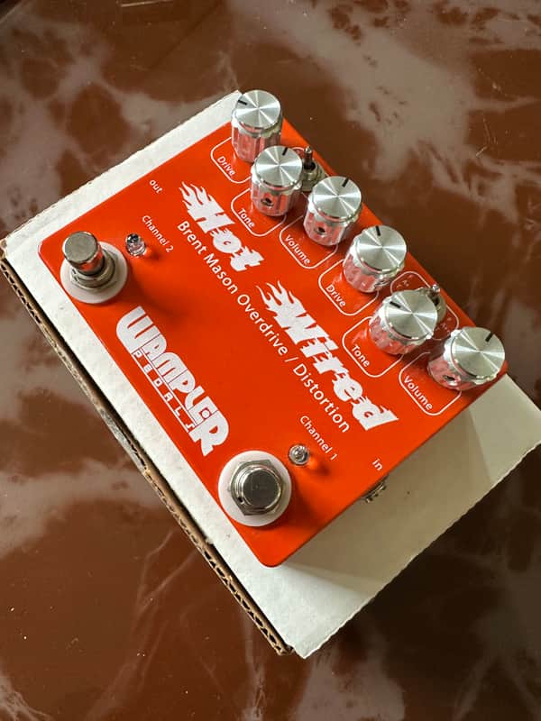 Wampler Hot Wired V1 Brent Mason Signature Overdrive / Distortion Late 2000s imagen 1