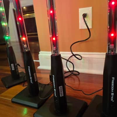 Chauvet Freedom Stick Pack with 4 LED Effects Lights 2010s - Black image 3