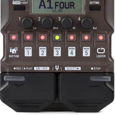 Zoom A1 Four Acoustic Instrument Multi-Effect Processor image 3