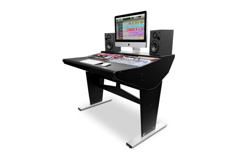 Bazel Studio Desk - 12 RU Rack Space, Classic Vintage Design image 1