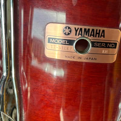 Yamaha 1984 Recording Custom Cherry Drum Set image 15