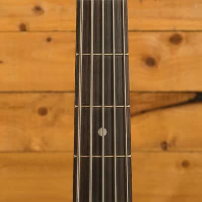 Sterling RAY35SM StingRay 5 Bass - Spalted 3-Tone Sunburst image 6