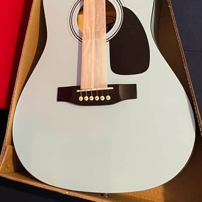J. Reynolds JR14PB 36" 3/4 Acoustic 2010s - Powder Blue image 3