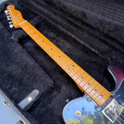 2011 Fender American Vintage '72 Telecaster Custom Maple Fingerboard 3-Tone Sunburst image 8
