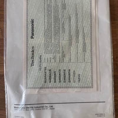 Operating Instructions of an Technics SL-1200MK2 1979 - 2010 - Silver image 2