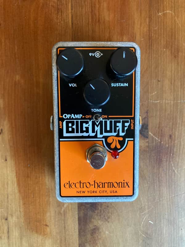 Electro-Harmonix Op Amp Big Muff Pi Reissue 2017 - Present - Black/Orange image 1