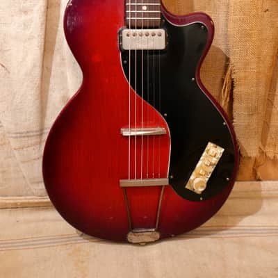 Hofner Colorama Model 161 1960's Redburst image 2