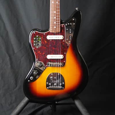 Fender MIJ FSR Traditional '60s Jaguar Left-Handed - 3-Color Sunburst (Rare 75th Anniversary Edition) image 2