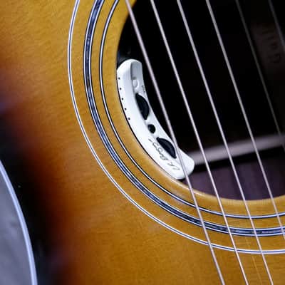 Guild USA D-55E Dreadnought - Antique Burst w/ Humidified Hard Case NAMM Display Guitar image 15