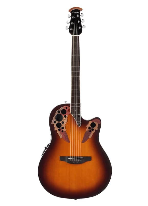 Ovation CE48-1 Celebrity Elite Super Shallow Lyrachord Body Nato Neck 6-String Acoustic-Electric Guitar image 1