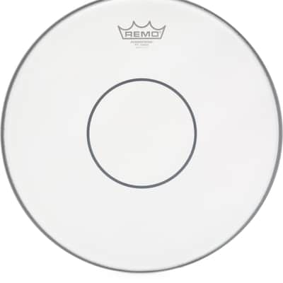 Remo Powerstroke 77 Coated Clear Dot Snare Drumhead - 14 inches image 1
