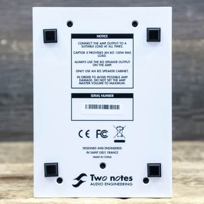Two Notes Torpedo Captor X 8-Ohm Version Reactive Load Box / Virtual Cabinet / Attenuator/ IR Loader image 4