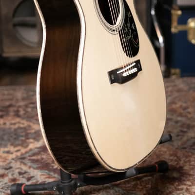 Martin Custom Shop Style 45 OM-14F Acoustic Guitar - Brazilian Rosewood/Adirondack Spruce with Hardshell Case image 5
