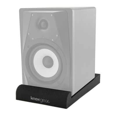 Mackie CR4-XBT 4-Inch Multimedia Monitors (Pair) Bundle with Knox Gear Isolation Pads & 1/4" to 1/4" TRS Cables image 11