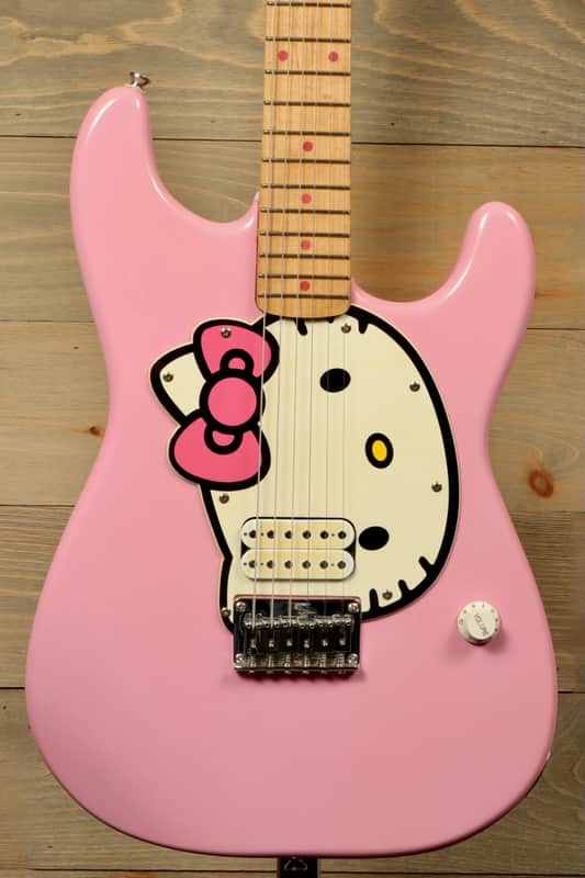 2006 Squier Hello Kitty Stratocaster (USED) image 1