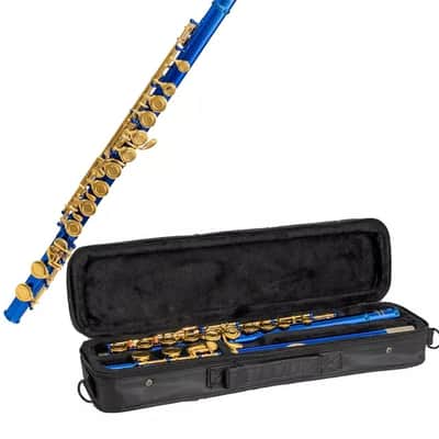 Elkhart Vincent Bach Blue Flute Pack | Split E Mechanism Offset G ~. image 6