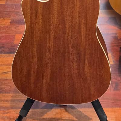 Alvarez AD60-12 CE 12 String Artist Dreadnought Acoustic Electric Guitar - Natural image 4