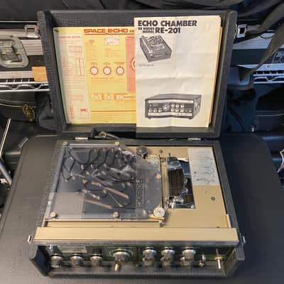 Roland RE-201 Space Echo Tape Delay / Reverb 1970s - Black image 4