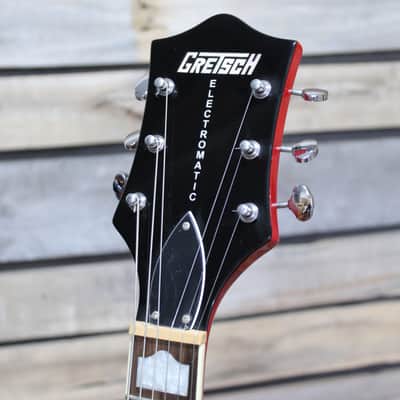 Used (2014) Gretsch G5422TDC Electromatic Double Cutaway Hollowbody Electric Guitar Transparent Red with Bigsby MIK image 5