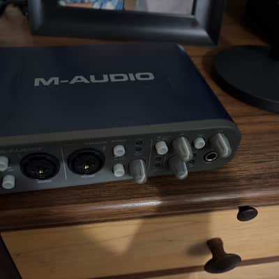M-Audio Fast Track Pro USB Audio / MIDI Interface 2000s - Blue/Gray image 2