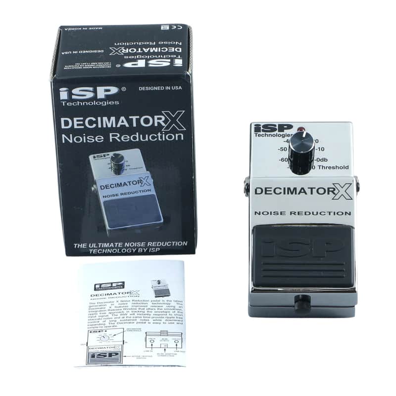 iSP Decimator X Noise Gate Guitar Effects Pedal P-30340 image 1