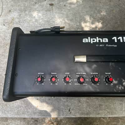 Sunn Alpha 115 Vintage Amplifier Electric Guitar Bass Amp 150
