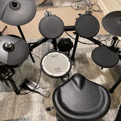 Roland TD-11K V-Drum Kit with Mesh Snare Pad - Black image 5