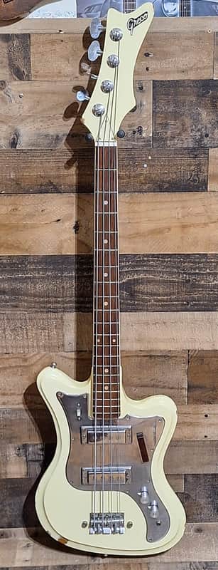 1967 Greco 900 Offset Bass MIJ - Vintage White - image 1