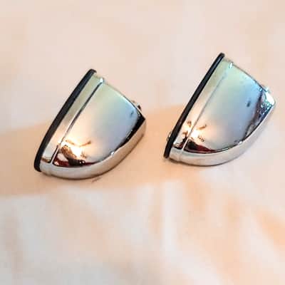 UNMARKED DRUM LUGS PAIR (2) W/ SCREWS - FREE SHIP TO C-USA! image 3
