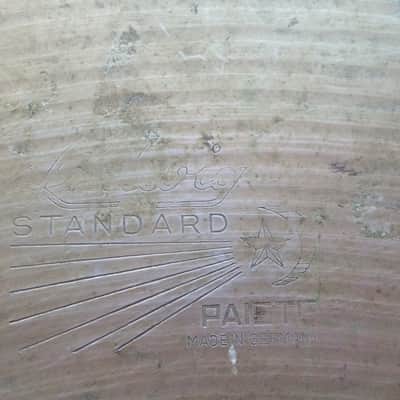 Ludwig VINTAGE Ludwig Standard 18" Crash Cymbal PAISTE 60s 70s image 6