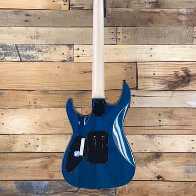 ESP LTD MH-203 QM Electric Guitar - See Thru Blue image 8