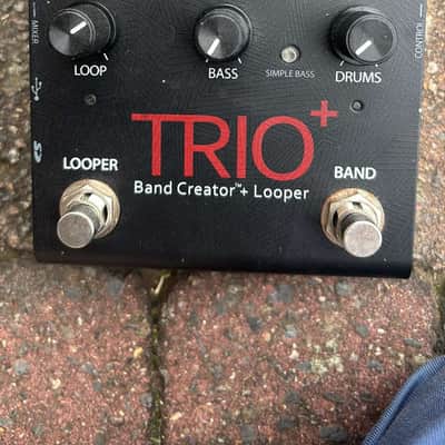 DigiTech TRIO Plus Band Creator + Looper 2010s - Black image 1