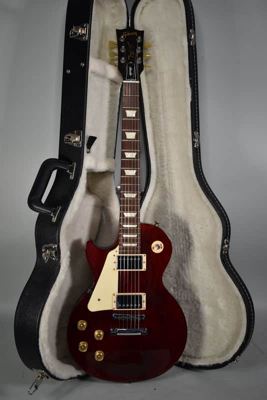 2012 Gibson Les Paul Studio Wine Red Robot Left-Handed Electric Guitar w/OHSC image 1