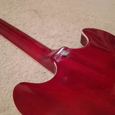 D'Angelico Premier DC 12-String 2018 Trans Wine image 9