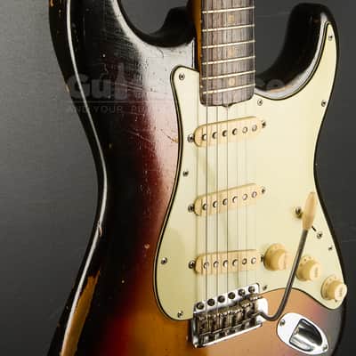 Fender Stratocaster Sunburst Original Vintage 1962 - Sunburst (COD 2181VG) image 10