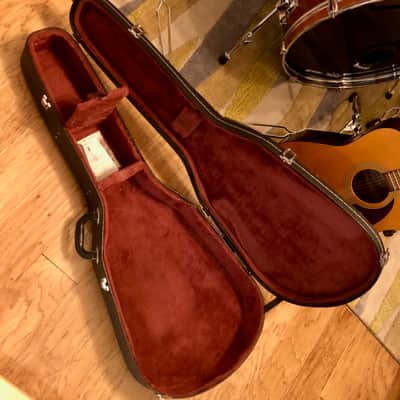 Fender DG-7 Acoustic Guitar With Vintage Wood Case, Capo, and Strap image 9
