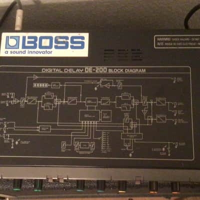 Boss DE-200 Digital Delay - Black image 2