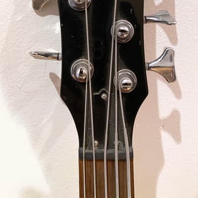 Davison 5-String Bass - Semi Hollow - Left-Handed  - Sunburst image 3