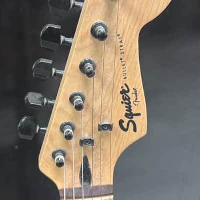 Squier Bullet Strat Electric Guitar Sunburst image 2