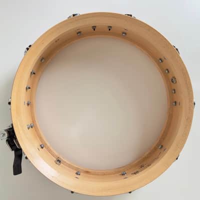 Rare 4.5x14" DW Craviotto Solid Shell Maple Snare Drum image 5