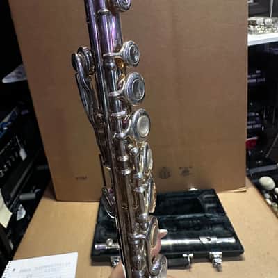 Yamaha YFL-361 Open Hole Flute – Made in Japan – Serial #807533 – Silver Headjoint – Inline G – Original Case image 15