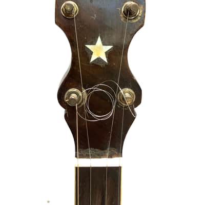 Vintage ca. 1926 Vega Little Wonder Large Rim 5 String Banjo image 5