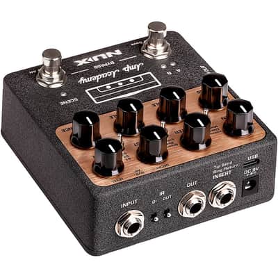 NUX Amp Academy Amp Modeler, IR Loader and Effects Pedal Regular Black image 5