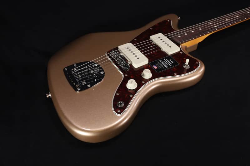 Fender American Professional Classic Jazzmaster Rosewood Fingerboard Faded Firemist Gold