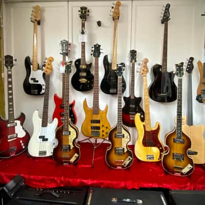 Lado 1980s J.K. LADO Super Falcon 2 Bass KULT Pearlinlays 1981 - 1983 - natur image 19